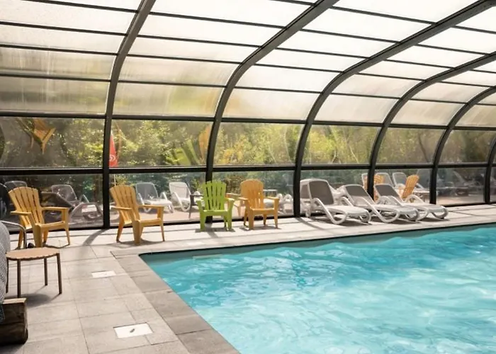 Kemp Mobil-home 35m² Avec Terrasse Pour 6 Personnes - Api-1-52-561